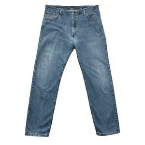Wrangler‎ Jeans Men's Size 38 Light Wash Regular Fit Denim Jeans
